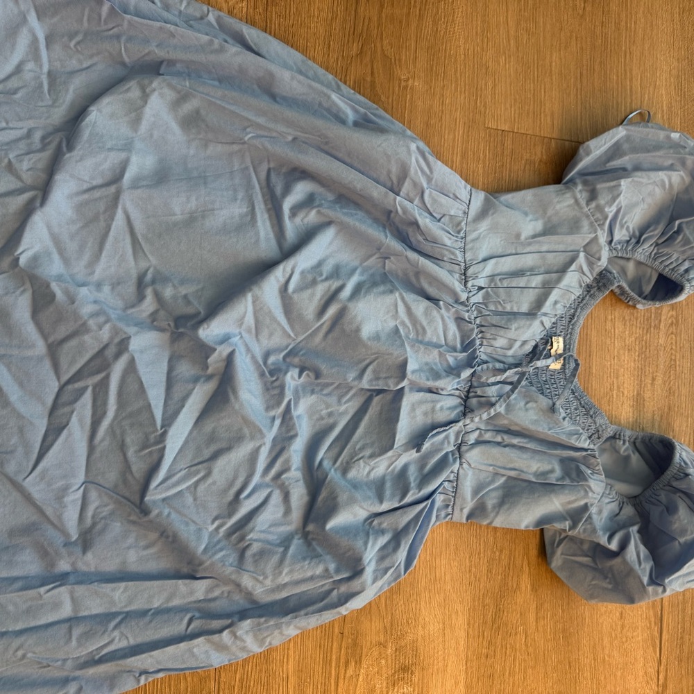 Hollister Light Blue Mini Dress